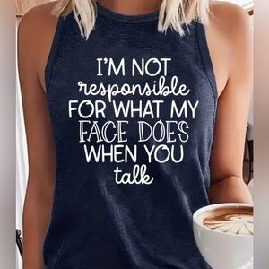 NEW: I’m not responsible for… Tank Top